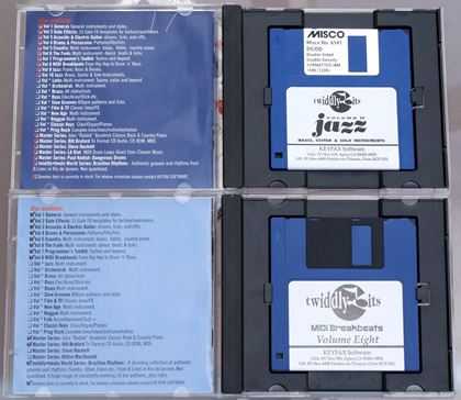 various-8x Keyfax Twiddly Bits MIDI files 